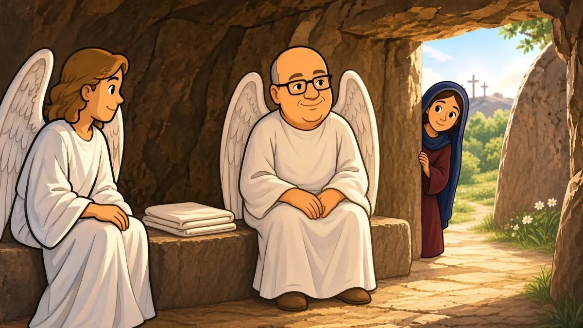 Between Two Angels